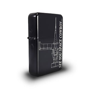 Briquet à essence - Briquet à essence avec rabat - Tout neuf - Vaisseau spatial