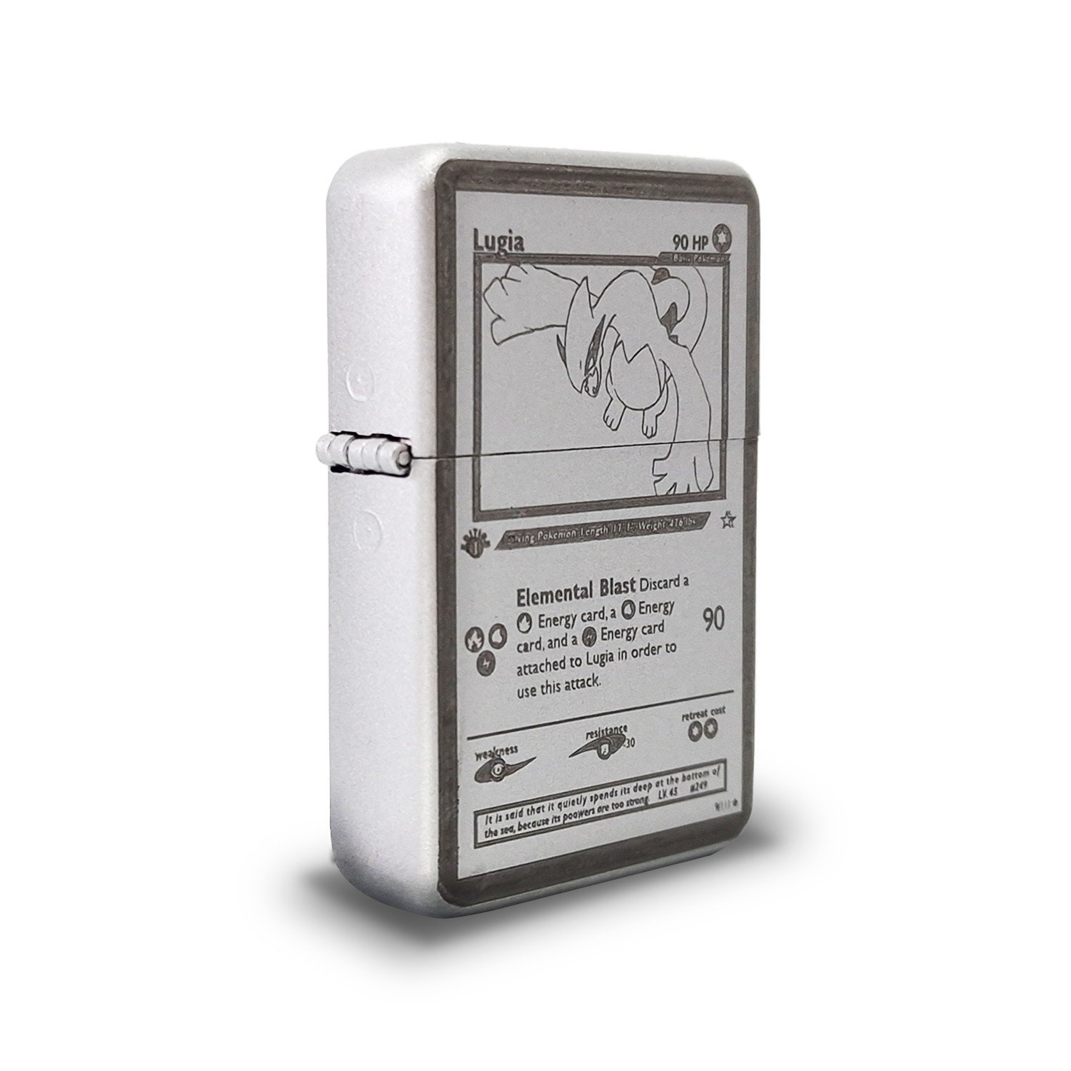 pokemon card lighter Petrol Lighter - Designed Styled Flip Top Petrol Lighter - Brand New -  Trading Card - Ne Lug