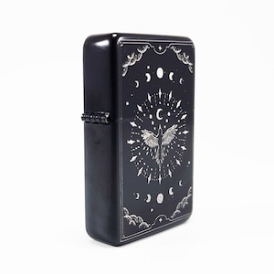 Briquet à essence - Briquet à essence de style rabattable - Tout neuf - Astral Bird
