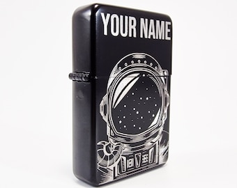 S. T. Dupont lighter, Line 2, brown Chinese lacquer, wood-pattern 