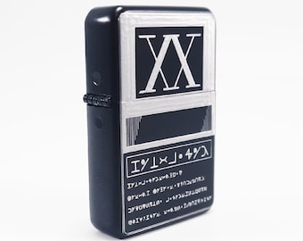 Petrol Lighter - Designed  Styled  Flip Top Petrol Lighter - Brand New - ID CARD