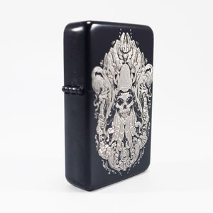 Petrol Lighter - Designed  Styled  Flip Top Petrol Lighter - Brand New - Cthulu