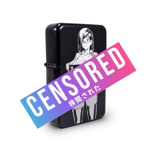 Petrol Lighter - Designed  Styled  Flip Top Petrol Lighter - Brand New - Waifu 3