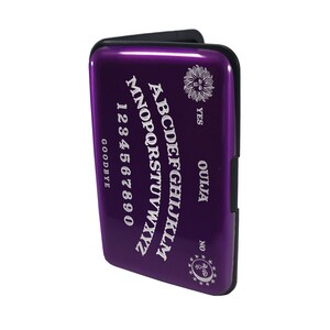 Metalen kaarthouder op zak - RFID-blokkering - ouijabord