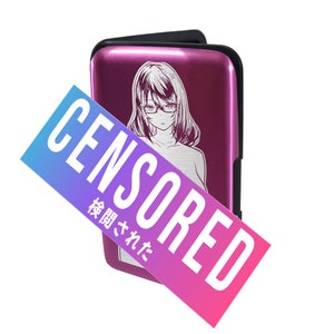 MATURE - Porta carte in metallo con custodia tascabile - Blocco RFID - Cover Up