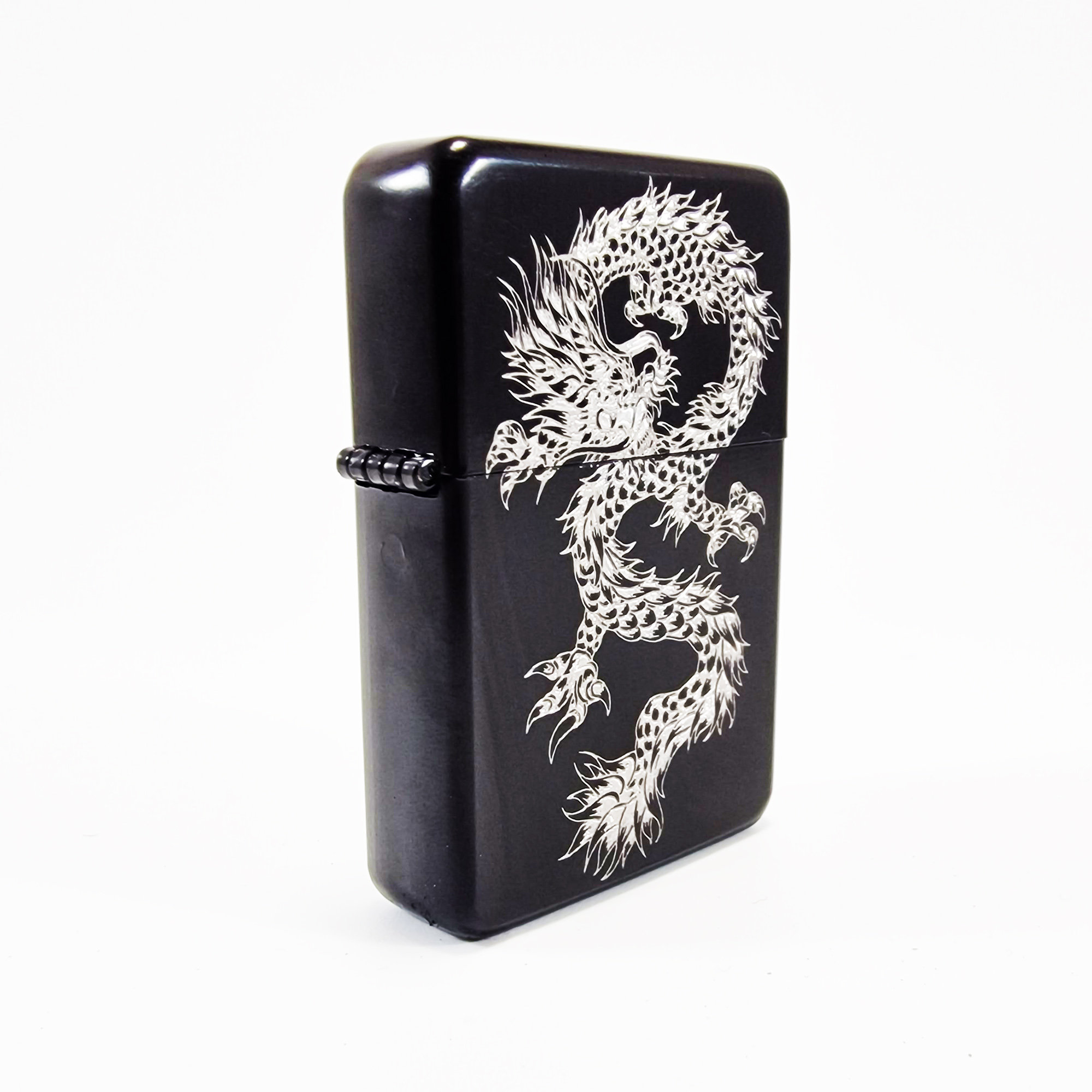 Dragon and Phoenix Pure Copper Men's Gift Kerosene Lighter Vintage Gadgets  for Men Cool Lighter Regalos