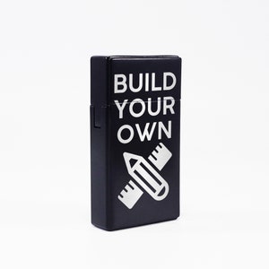 Butane Lighter - Designed  Styled  Flip Top Butane Lighter - Personalized - Build Your Own