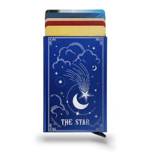 PORTEFEUILLE Pop Up - Pull - Blocage RFID - Cartes de tarot