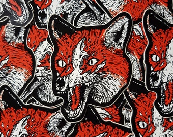 Undead Fox Sticker