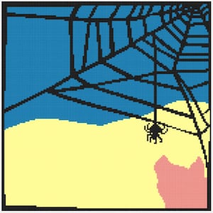 Charlotte&#39;s Web Colour Cross Stitch Pattern