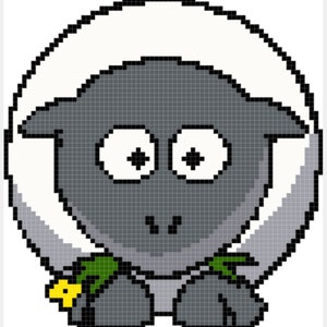 Sheep Cross Stitch Pattern - Etsy