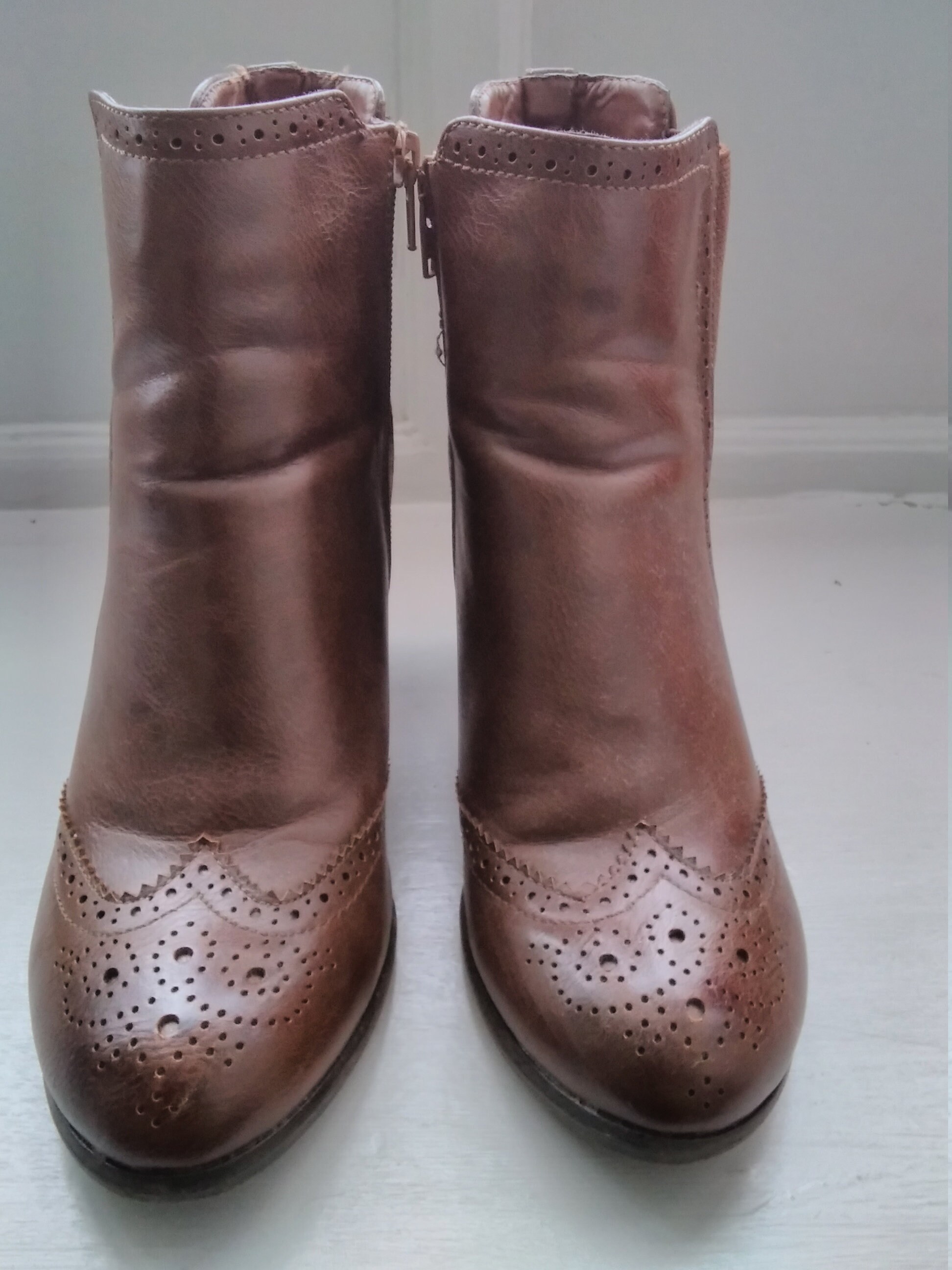 Round Toe Boots Etsy UK