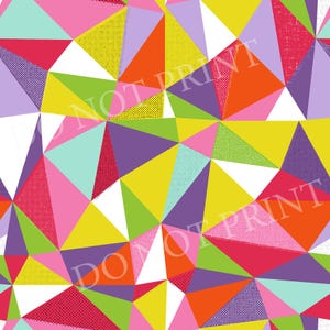 Colorful dots small and large in a seamless repeat 12x12
