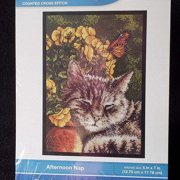 Kitty Cross Stitch Etsy