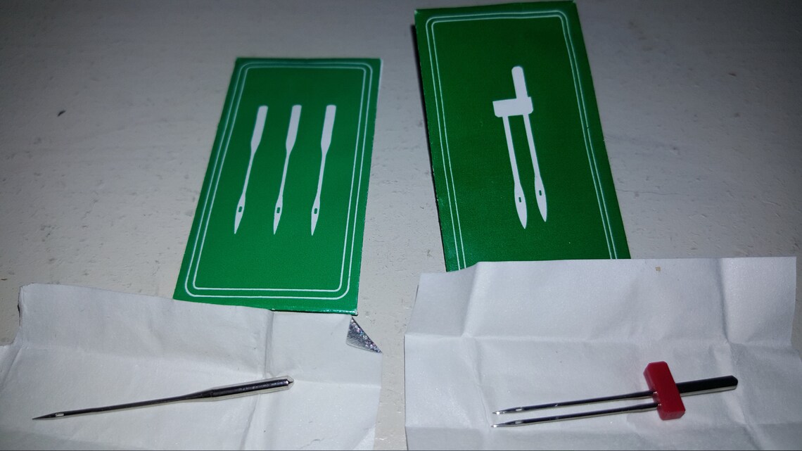 Einfache Nadel 3STK single simple and double sewing machine Etsy