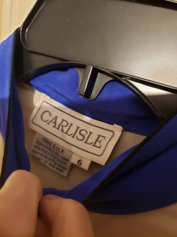 Vintage Carlisle Silk shirt - image 2