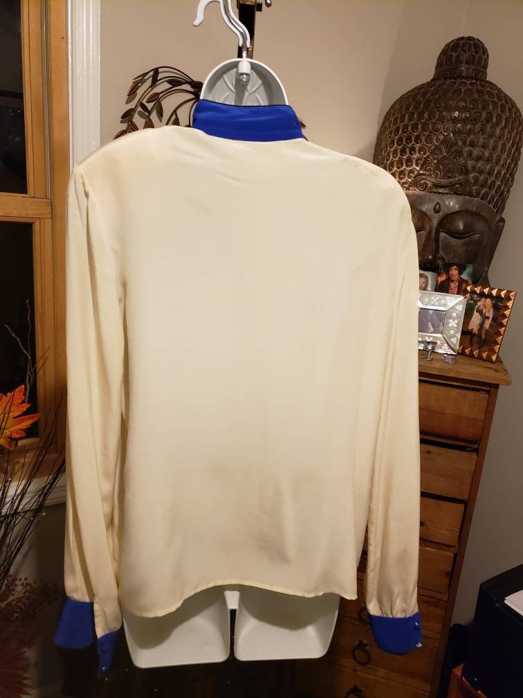 Vintage Carlisle Silk Shirt - Etsy