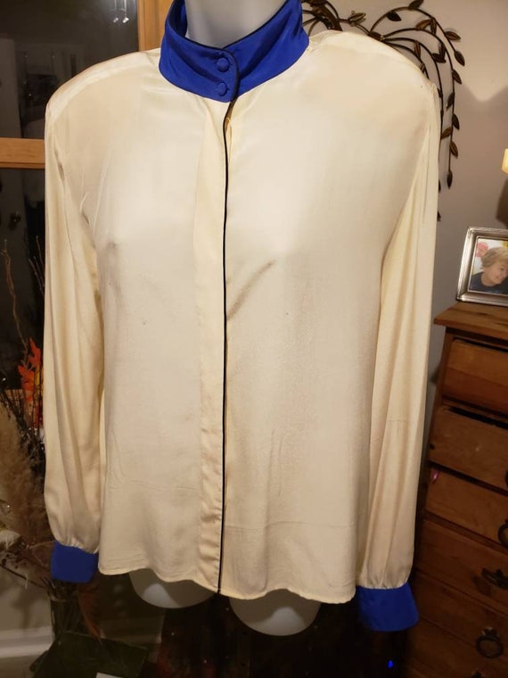 Vintage Carlisle Silk shirt - image 1