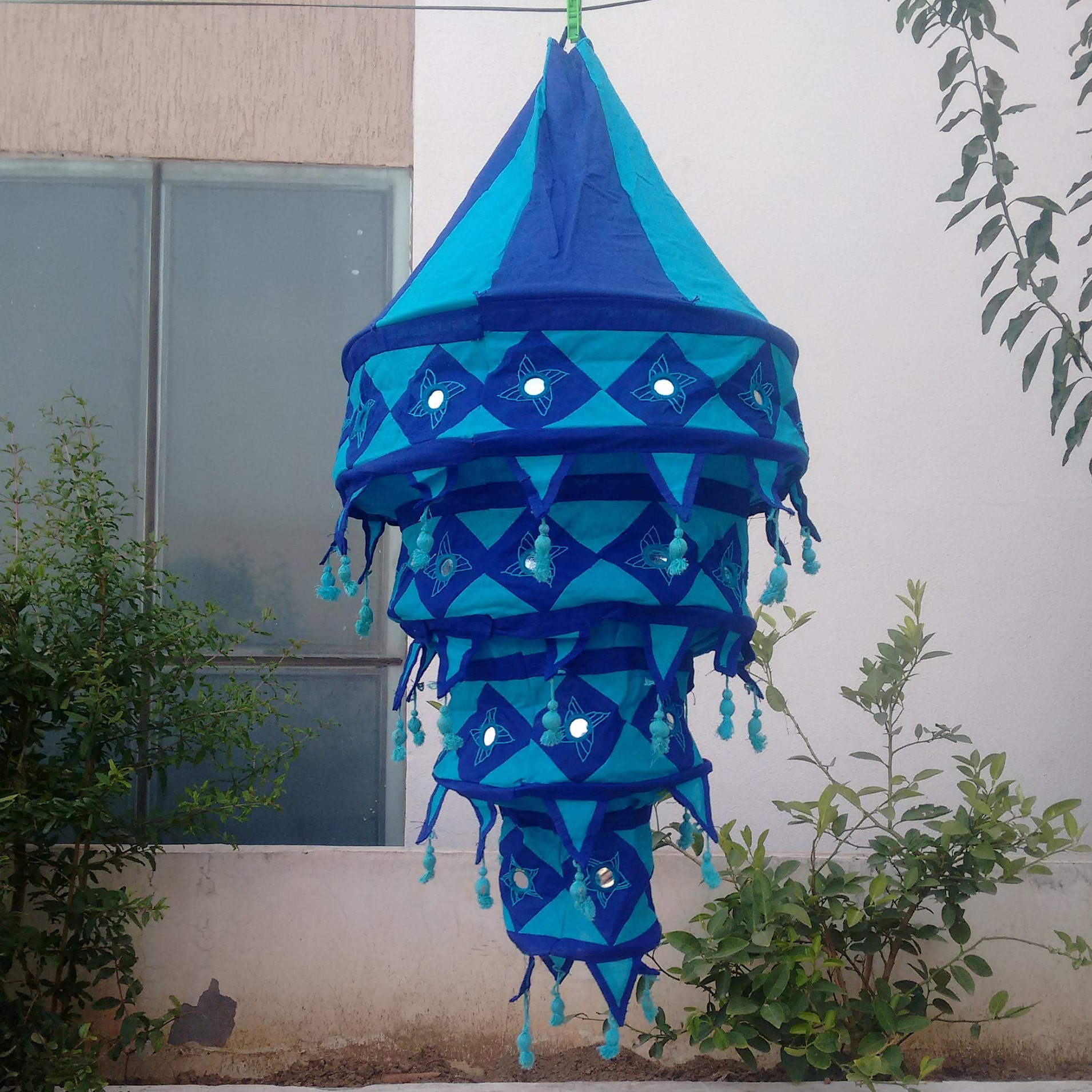 Decorative Lanterns Collapsible Ethnic Ceiling Chandelier Home Decor Lampshades Fabric Lamps Christmas Gifts Items Traditional Vintage Look Decorative Lanterns Collapsible Ethnic Ceiling Chandelier Home Decor Lampshades Fabric Lamps Christmas Gifts Items Traditional Vintage Look