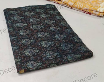 Beautiful Light Cotton Fabric By The Yards Japanese Furoshiki Block Printed 100% Cotton Fabric Craft Material for Baby Quilting Fun Designs