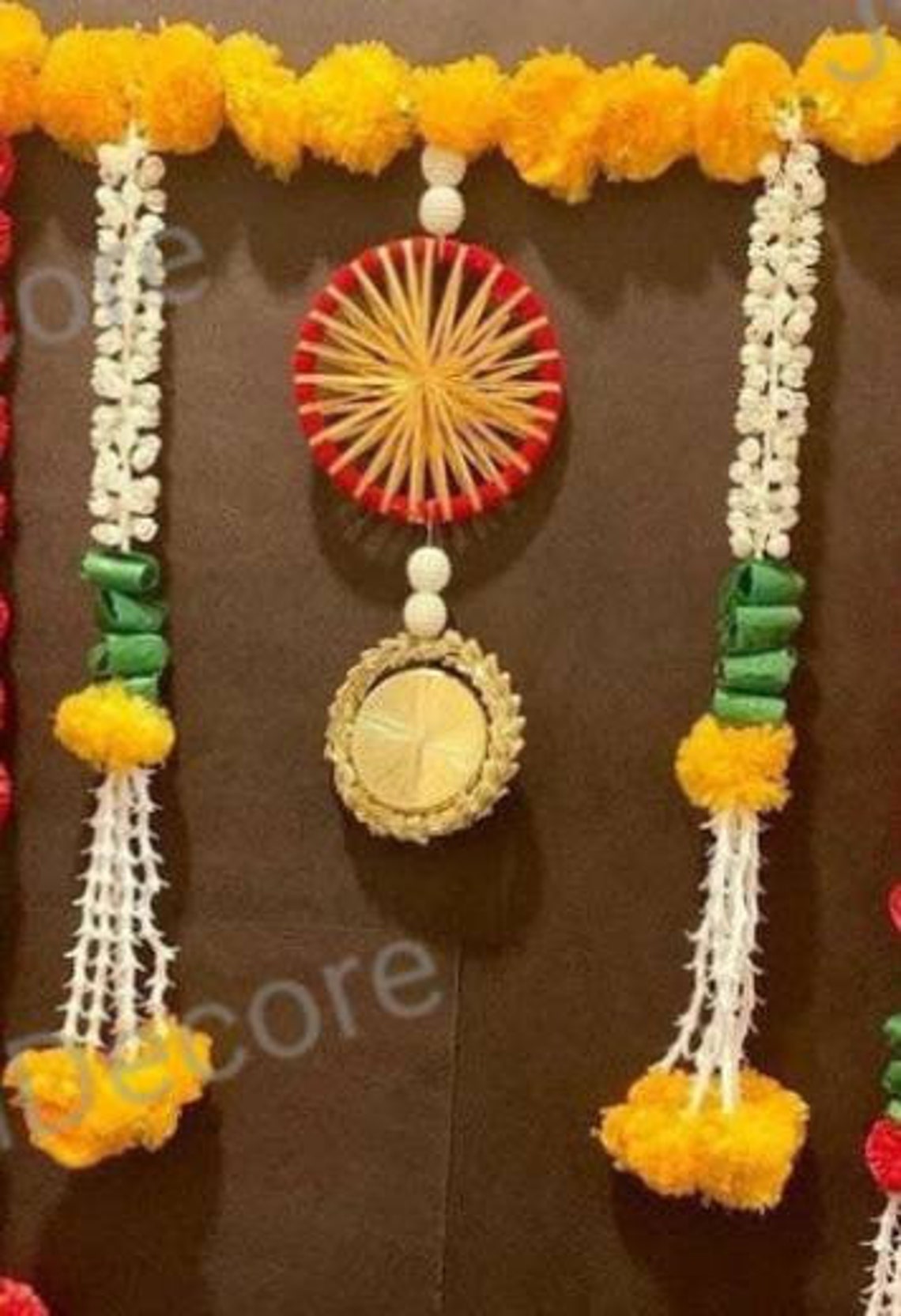 6 Feet Long Flower Toran Artificial Garland Colorfull Flower Etsy