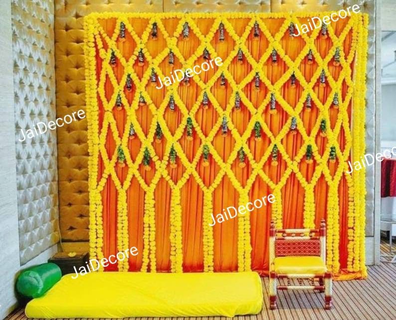 88 Ft Size Curtain Express Shipping Fresh Look Marigold Net Etsy