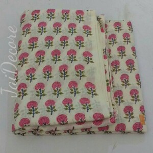 Bellissimo tessuto in voile leggero a metraggio, tessuto giapponese Furoshiki stampato a blocchi, tessuto in cotone al 100%, materiale per quilting e disegni divertenti per bambini.