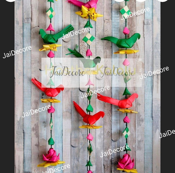 Indian paper sales garland
