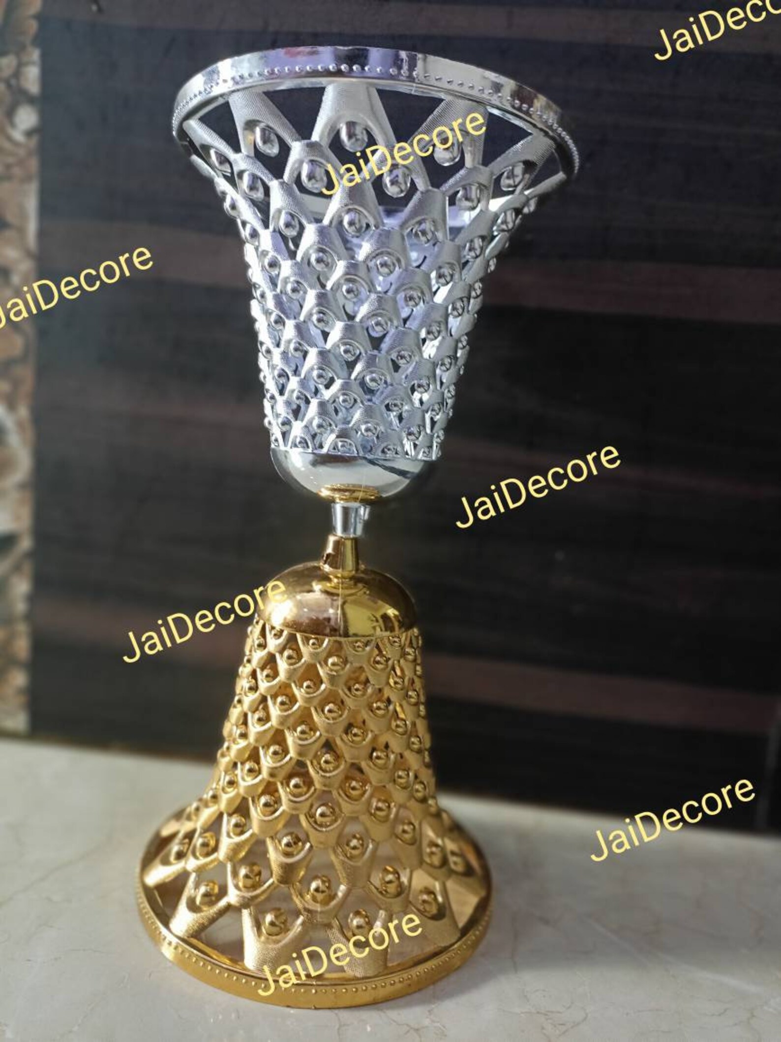 Big 9 Inch Christmas Tree Decoration Strong Plastic Bells Party
