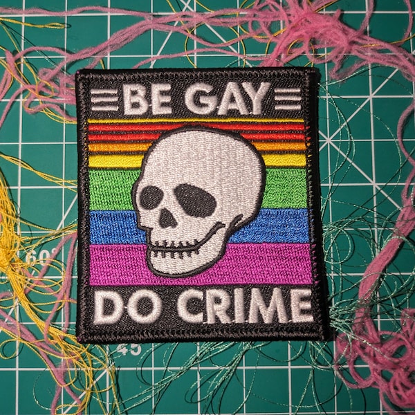 Be Gay Do Crime patch