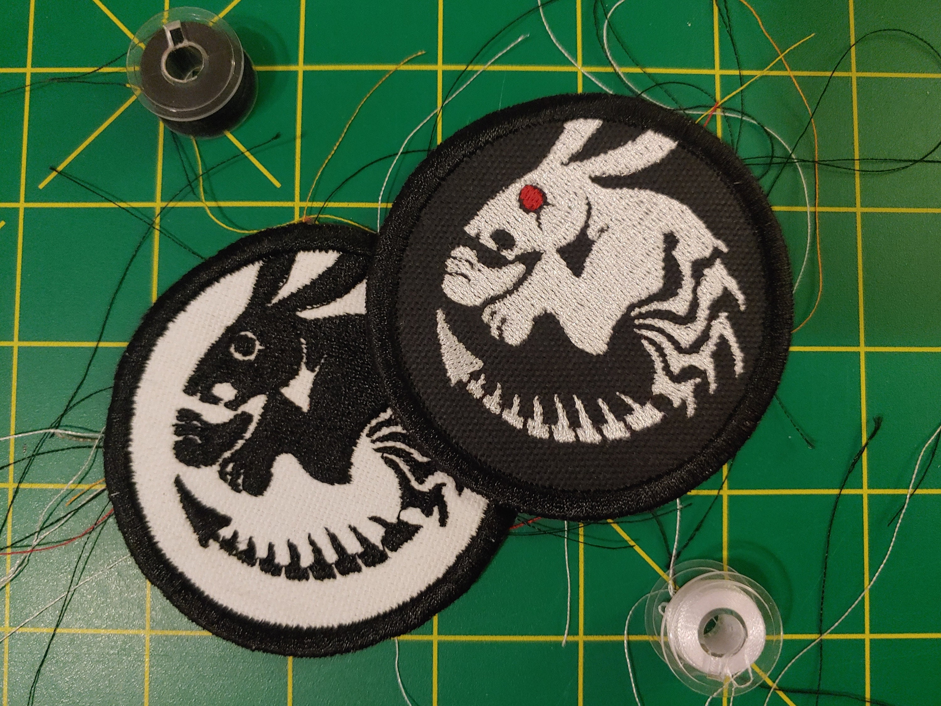 MTF Lambda-5 white Rabbits Unit Patch from SCP -  Denmark