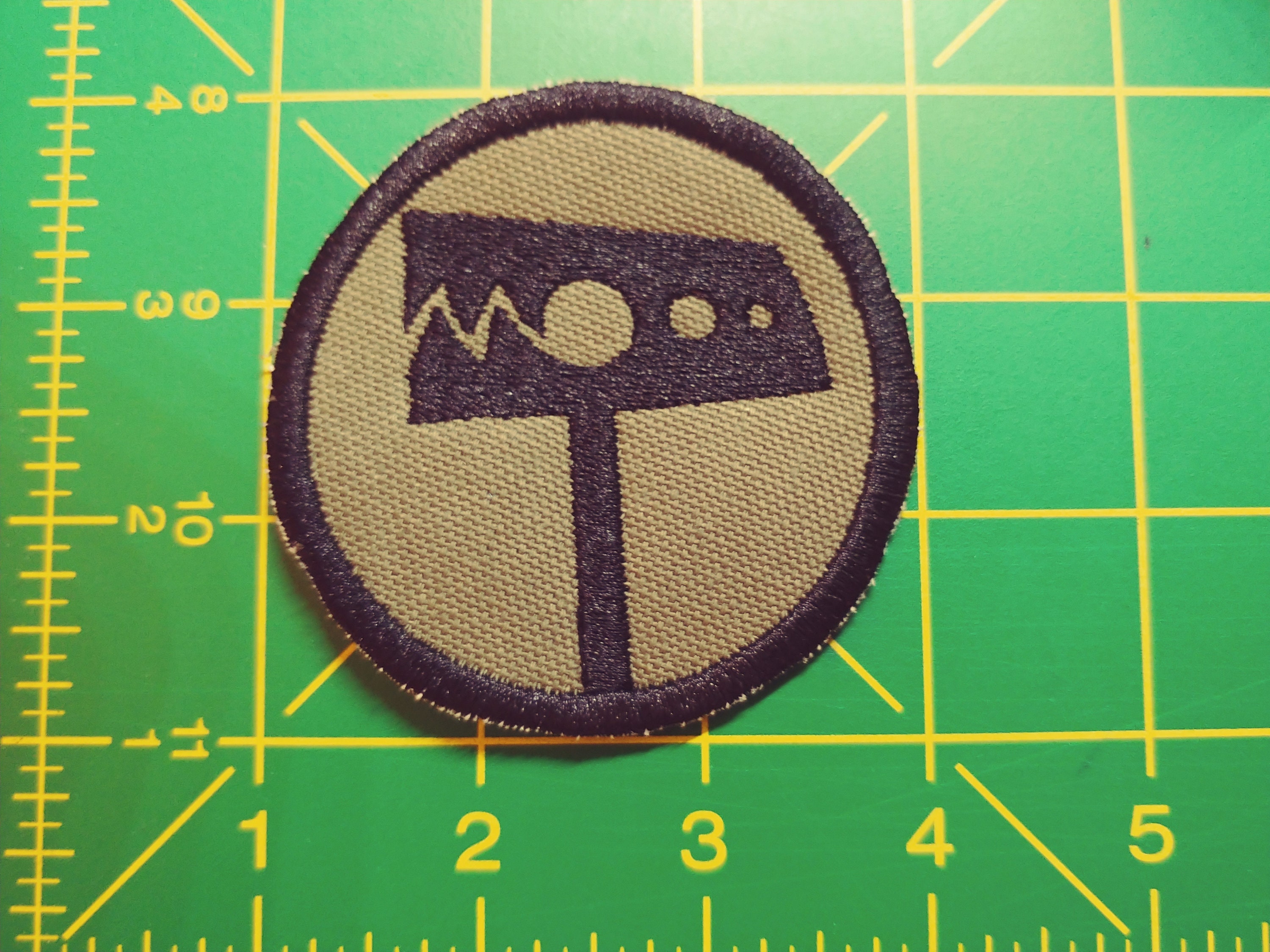 MTF Lambda-5 white Rabbits Unit Patch from SCP -  Denmark