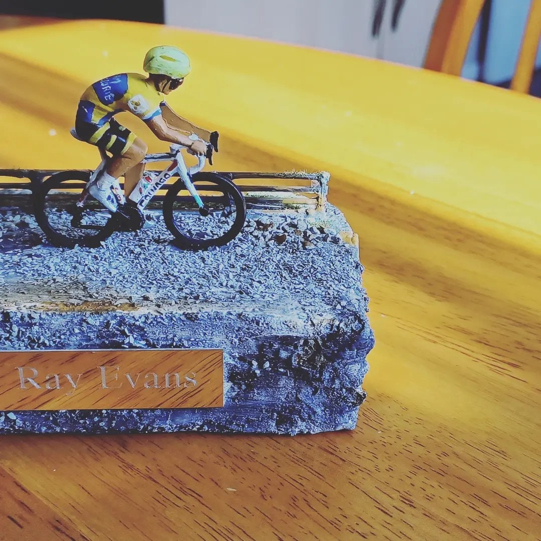 plastic cycling figures