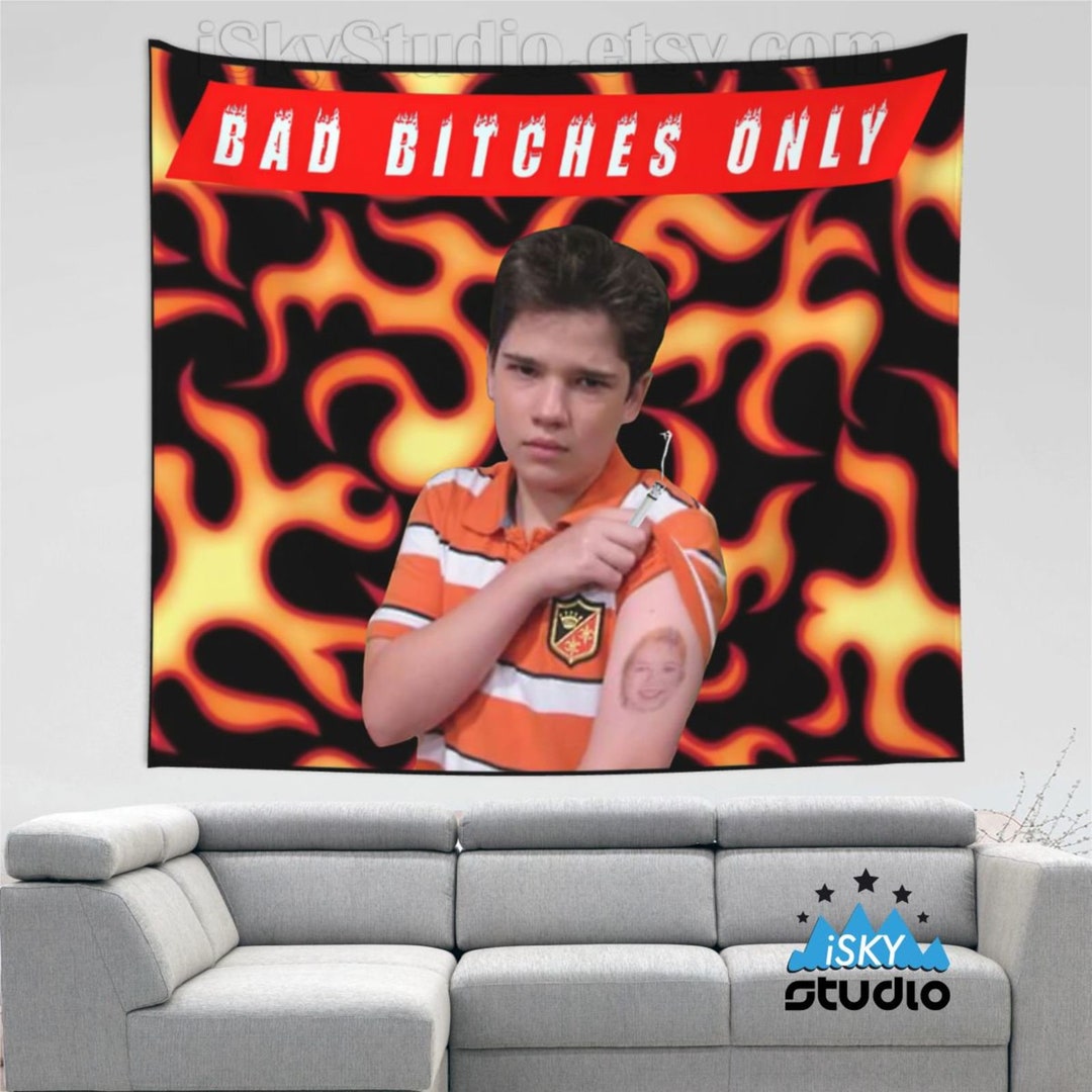 Funny Tapestry Freddie Big Bitches Only College Art/ Banner Etsy 日本