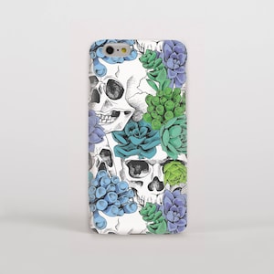 Skulls and Succulent Phone Case/Cover for iPhone Case/Cover - FREE UK Delivery