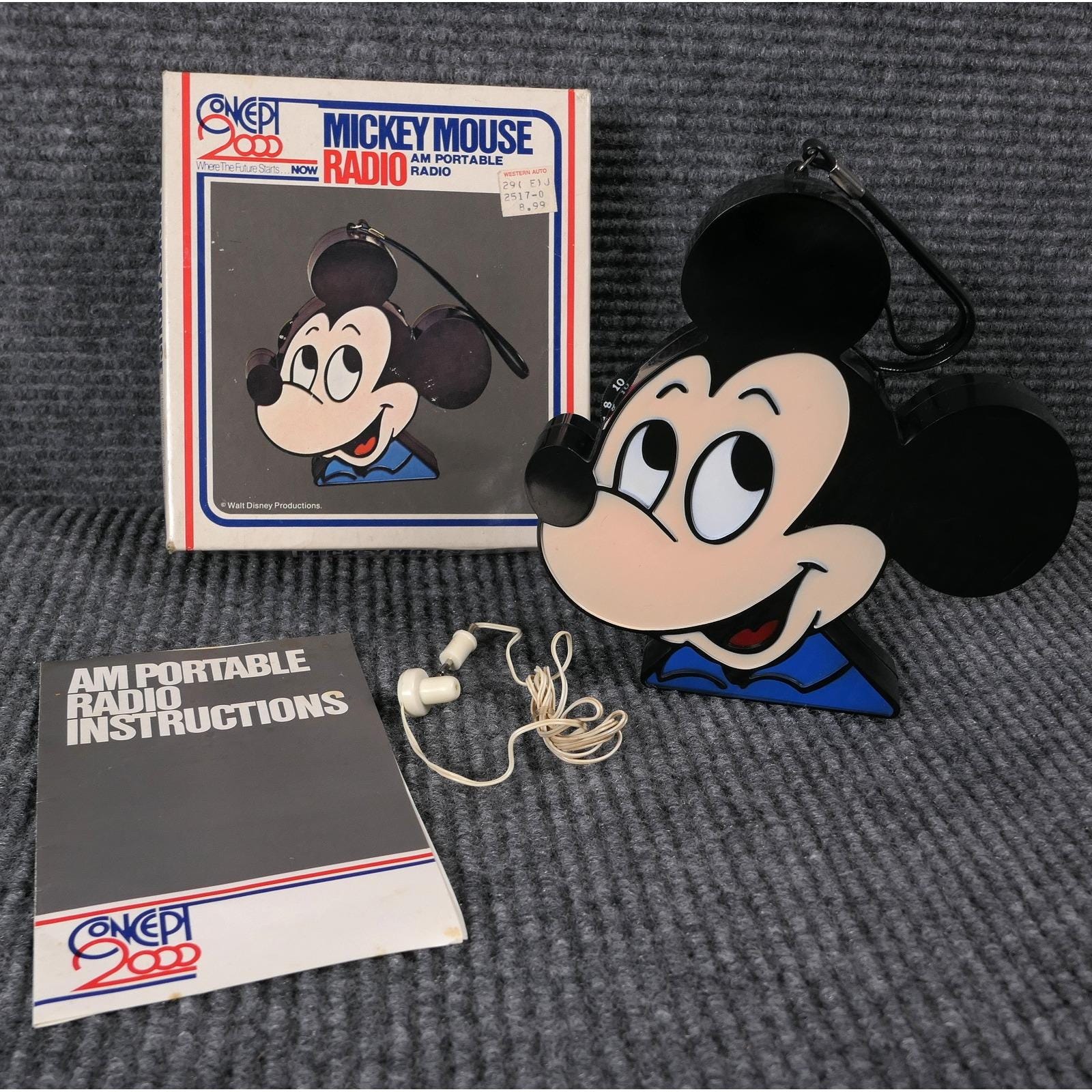 Mickey Mouse Radio - Etsy