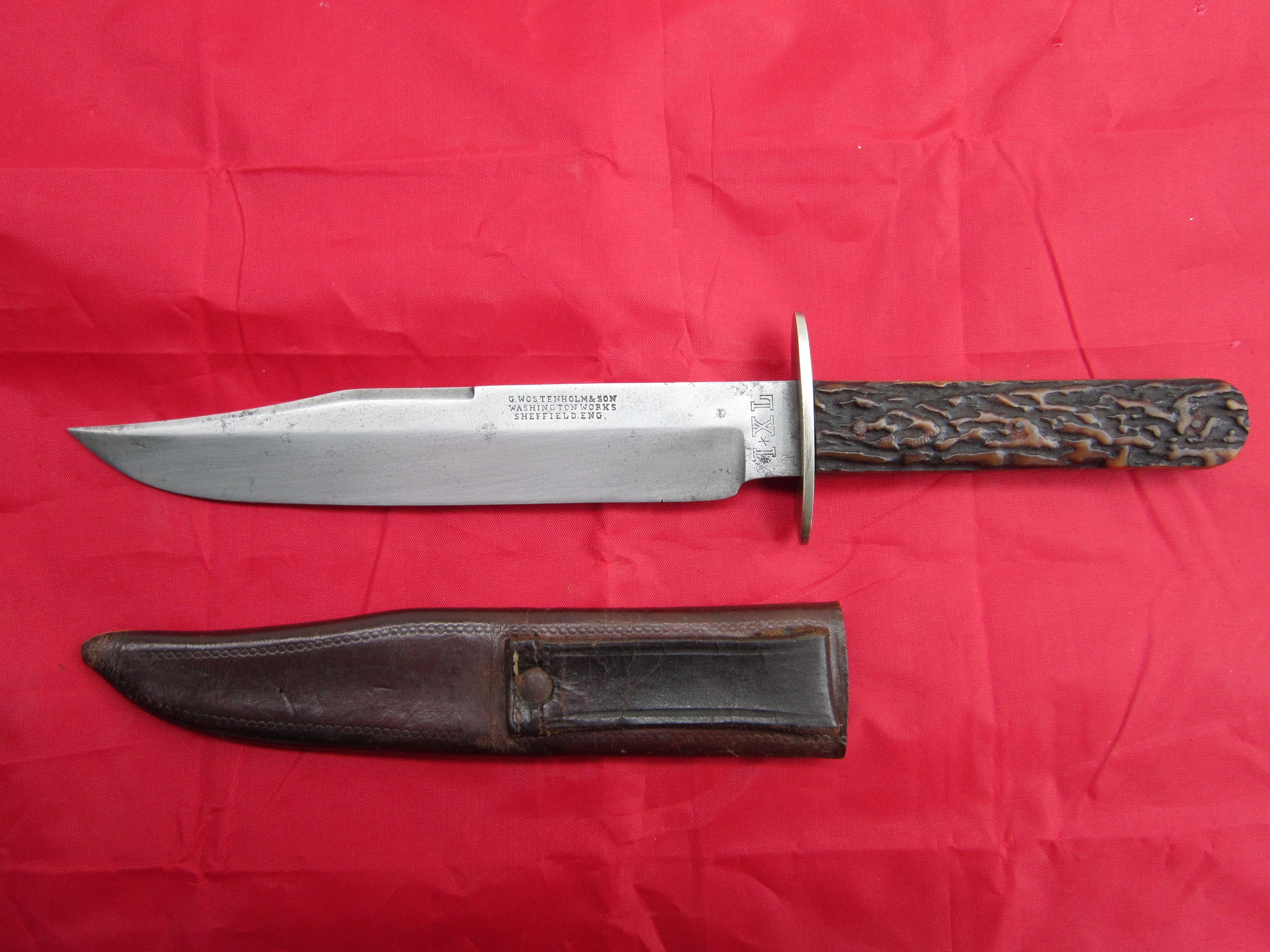 1XL Wostenholm & Sons Antique Bowie Hunting Knife US Etsy