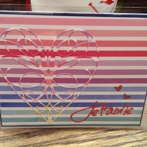 Je t'aime French Greeting Card/ Valentines/ Anniversary/ Any Occasion/ Love /Support, fundraiser 10% for CHEO