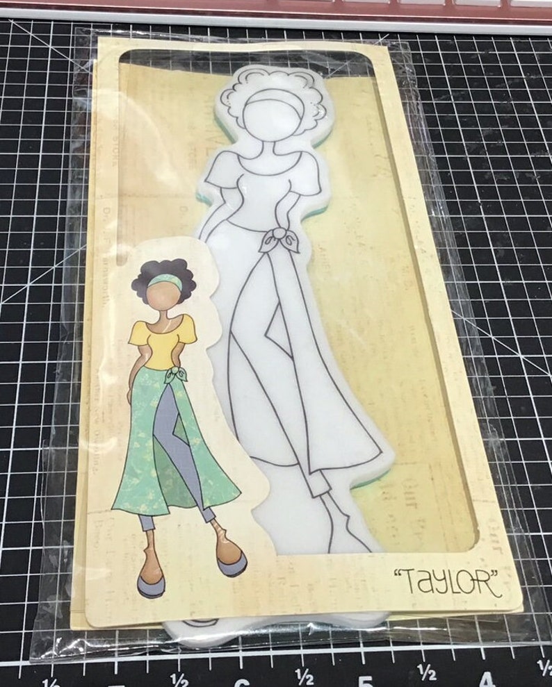 Taylor - Julie Nutting Paper Doll Rubber Stamp, Fundraiser 10% for CHEO ...
