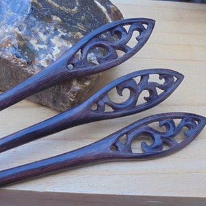 1 Zacken Haarstab, Tribal Haarstab, Haargabel, Haarnadel, Haarstab HS 410-5 SONO