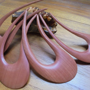2 Prongs Wood Hair Sticks, Hair Pin, Hair Fork, Hair Comb, Hair Accessories HS262 CR
