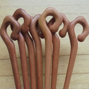 1 Prong Wood Hair Stick, Wood Hair Pin,  Hair Fork, Hair Accessories HS200-2