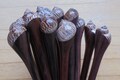 Sea Shell Wood Hair Stick in 1 Prong, Hair Pin, Hair Fork, Hair Accessories HS105 product logo
