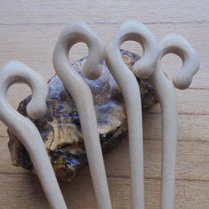 1 Zinken Holz Haarstab, Holz Haarpin, Haarforke, Haarschmuck HS200-1