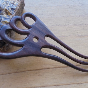 3 Prongs Wood Hair Sticks, Hair Pin, Hair Fork, Hair Accessories HS925