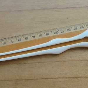 Haarstaafjes met 2 tanden, haarspeld, haarvork, haaraccessoires HS19 BN