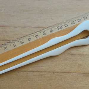 2 Prongs Bone Hair Sticks, Hair Pin, Hair Fork, Hair Accessories HS22 BN