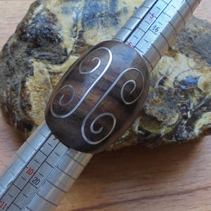 Wooden Ring Handmade, Sono Wood Jewelry R06
