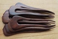 2 Prongs Classic Wood Hair Sticks, Organic Wood Hair Fork, Hair Pin Accessories HSC 09 product logo