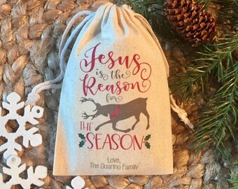 christmas gift bags jesus is the reason for the season christian favors set of 10 item 1696a - Christmas Candy Bags christmas gift bags jesus is the reason for the season christian favors set of 10 item 1696a - Christmas Candy Bags